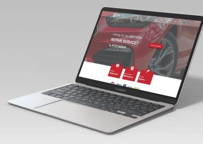 Car repair website